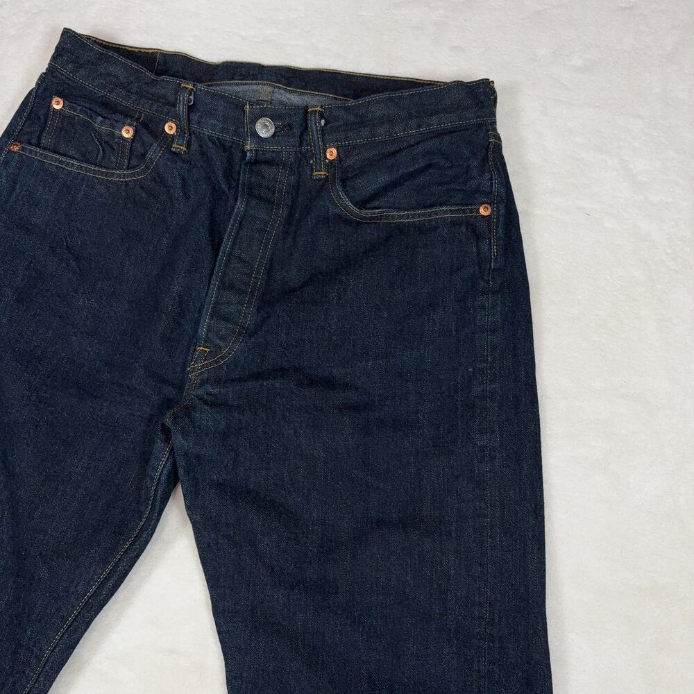 Sugar Cane 1966 Jeans W32 L34 Dark Wash Straight Leg - Picture 3 of 16